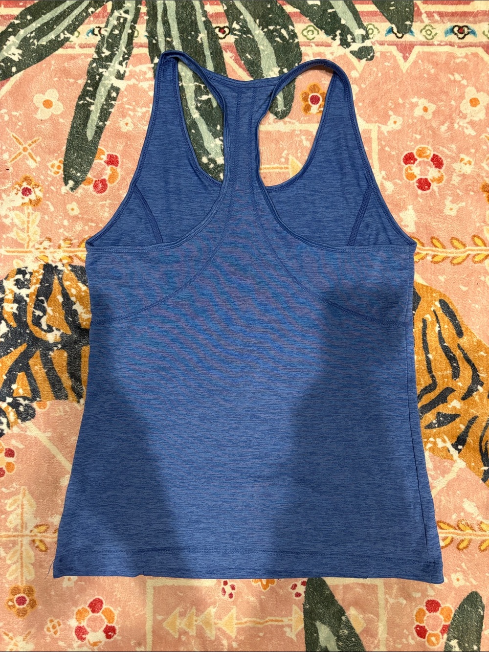 bcg Blue Racerback Performance Tank - Picture 3 of 3